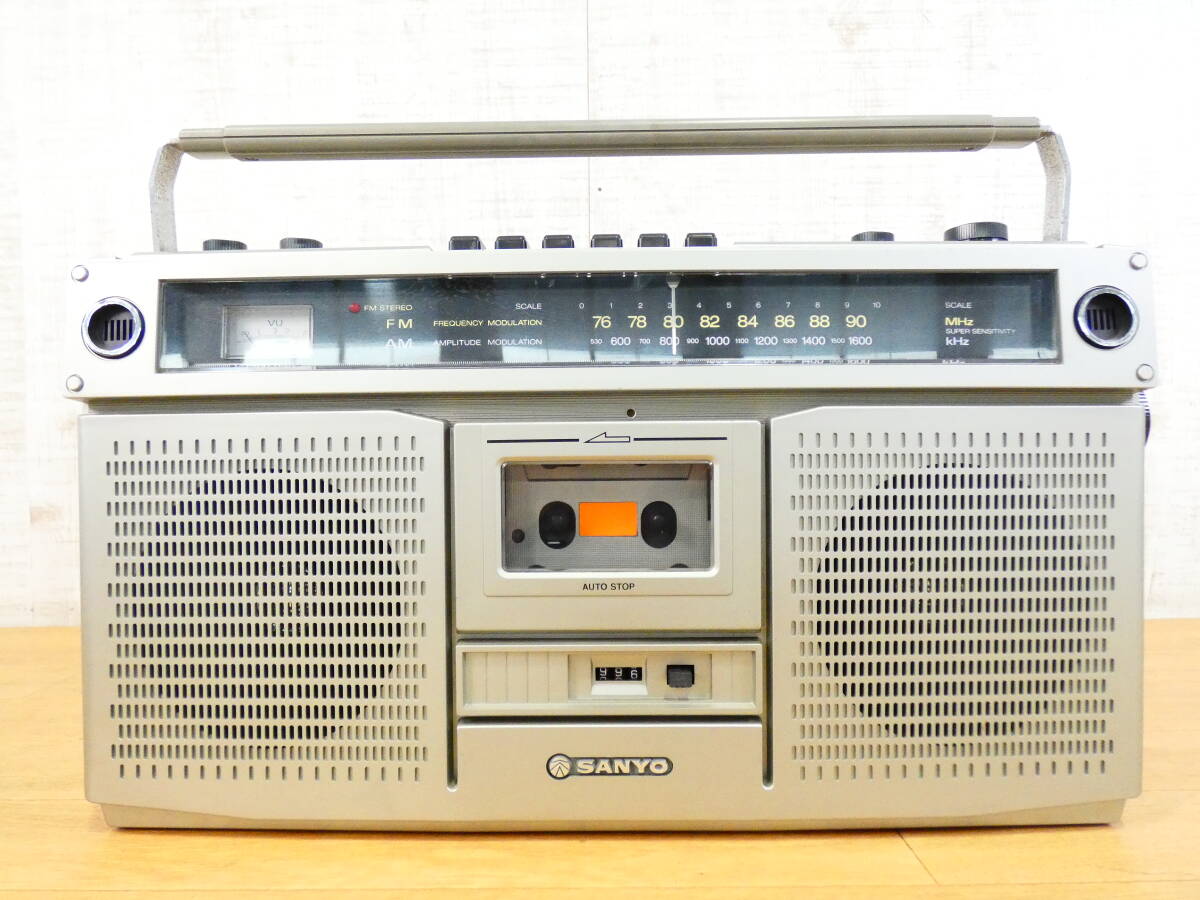 SANYO サンヨー MR-X800 FM/AM ステレオカセットレコーダー ラジカセ
