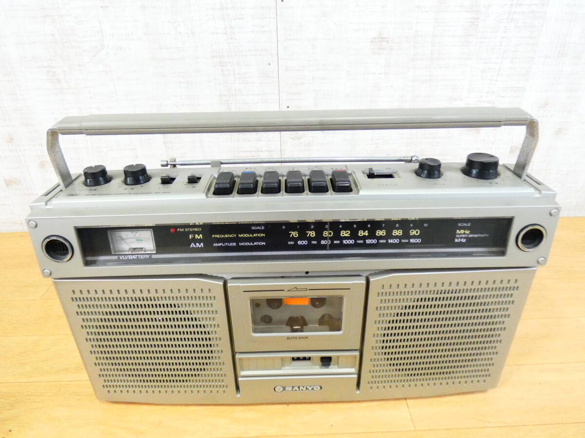 SANYO サンヨー MR-X800 FM/AM ステレオカセットレコーダー ラジカセ