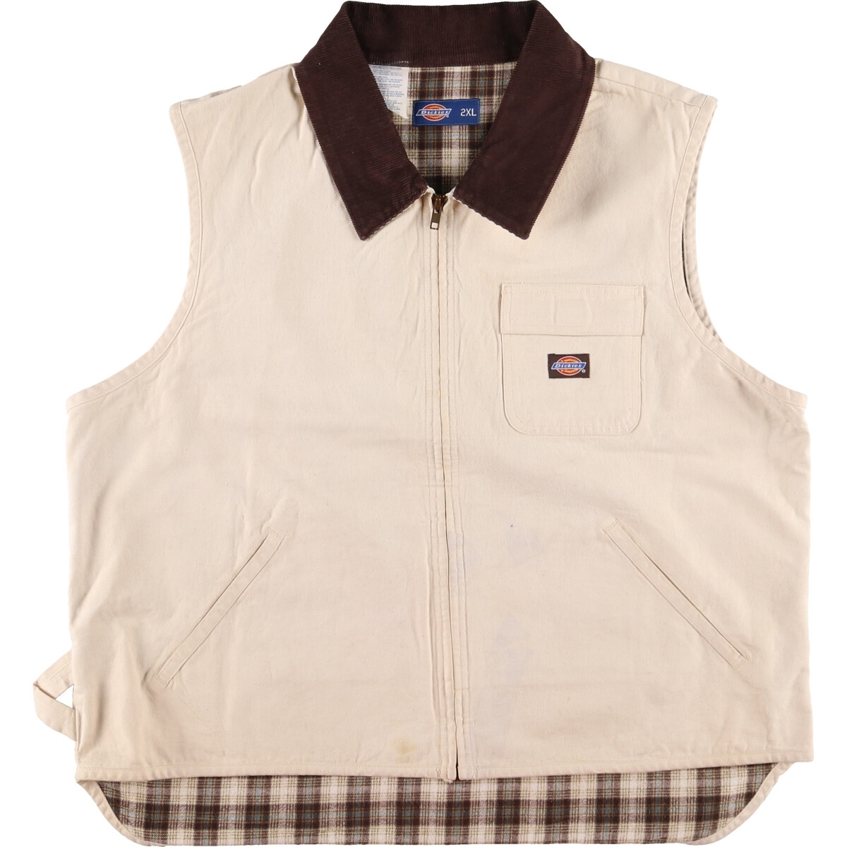 古着 ディッキーズ Dickies ワークベスト メンズXXL相当 /eaa490346 