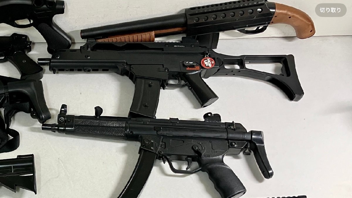 ☆エアガン 電動ガン 大量まとめ ハンドガン リボルバー アサルト SMG