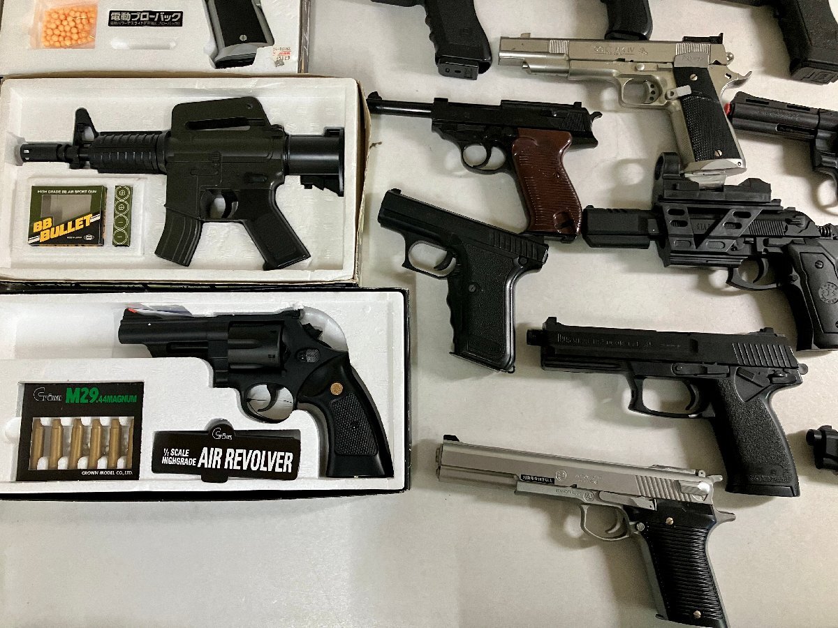 ☆エアガン 電動ガン 大量まとめ ハンドガン リボルバー アサルト SMG