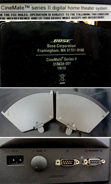 送料無料】BOSE CINEMATE Series 2 ホームシアター システム