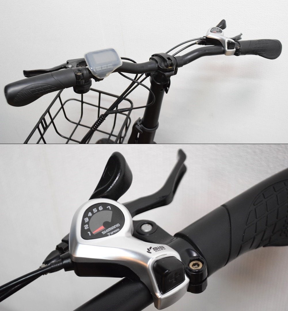 FLY FISH 電動アシスト折りたたみ自転車 ホワイト 7段変速 20インチタイヤ アシストレベル3段階 充電器付属 フライフィッシュ_3
