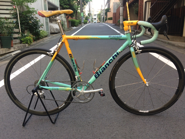 パンターニ ビアンキ フロントフォーク カーボン Mega Pro Bianchi ビアンキ Mega pro メガプロ パンターニ レプリカ(540mm