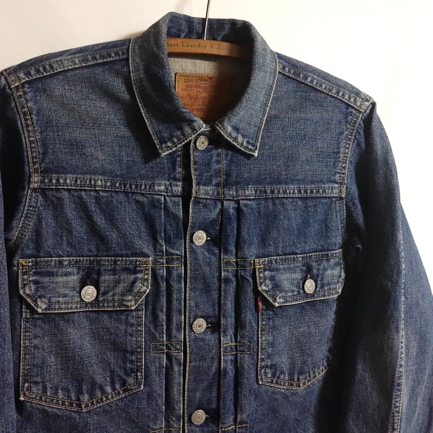 90's LEVI'S 507XX（71507-XX）2nd セカンドモデル 34】USED LOOK 日本