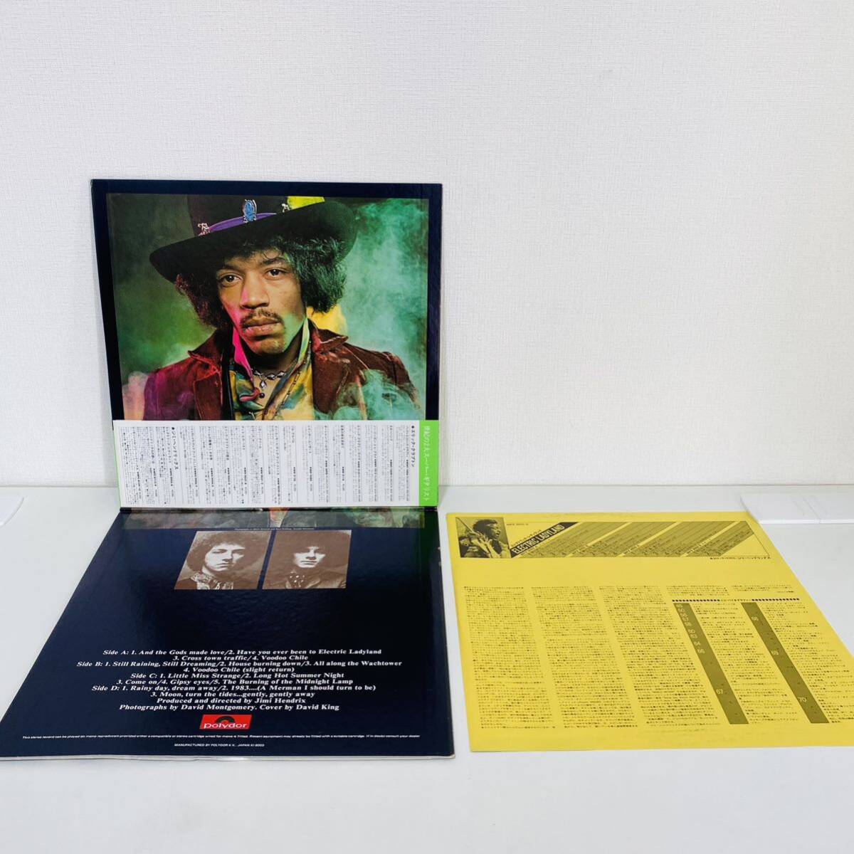 レコード オランダ盤 2 LP コーティング 「The Jimi Hendrix