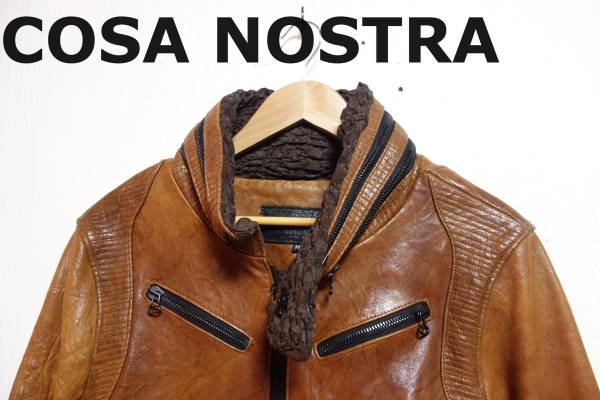 コーザノストラ 羊革レザージャケット M ダイアモンドドッグス