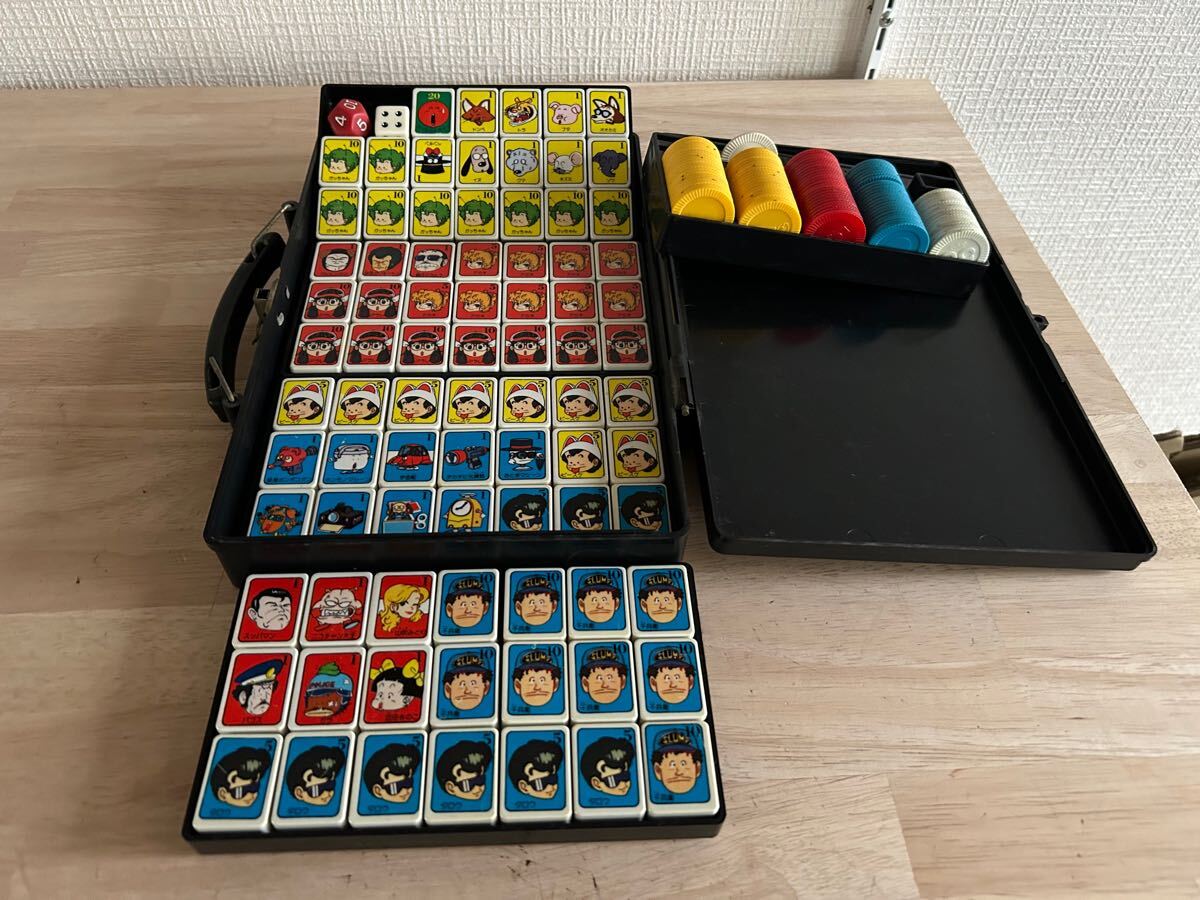1円スタート アラレちゃん ドンジャラ 鳥山明 アンティーク Dr アラレ