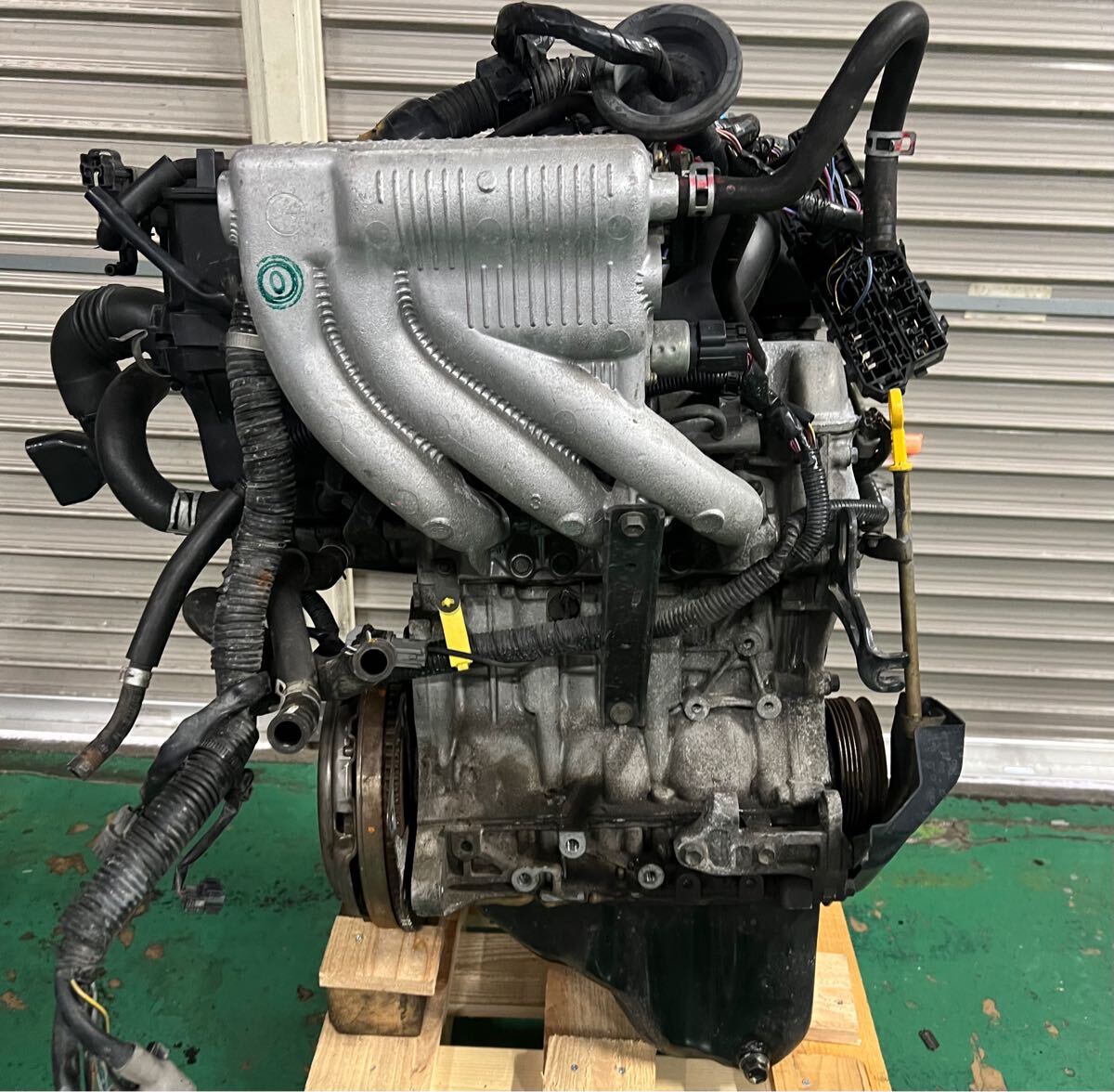 アルトラパン 後期型スズキ ラパン he21s SS HE21S 5MT エンジン本体 