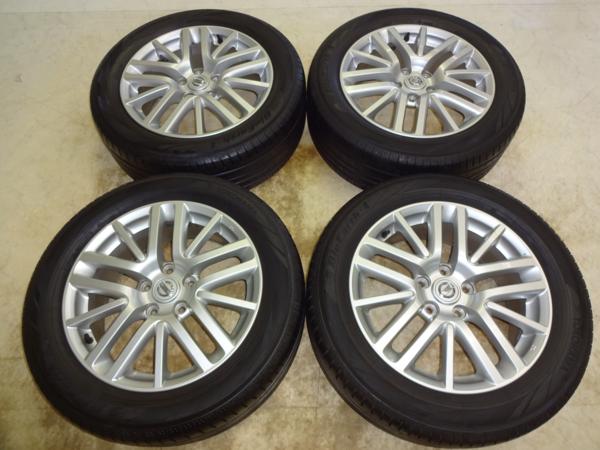 日産Y50フーガ純正 7J-17 off+45 pcd114.3/5H タイヤ付き4本SET