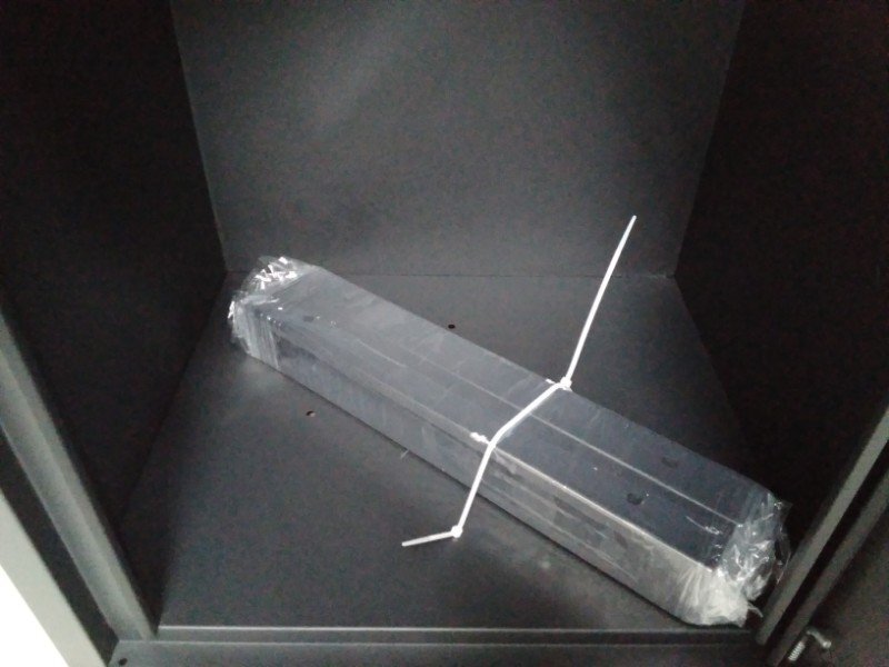 未使用品 VARNIC 宅配ボックス B13 JP7-B13-HE1 組立不要 屋外 大容量 宅配BOX 郵便受け 両開き扉 ブラック