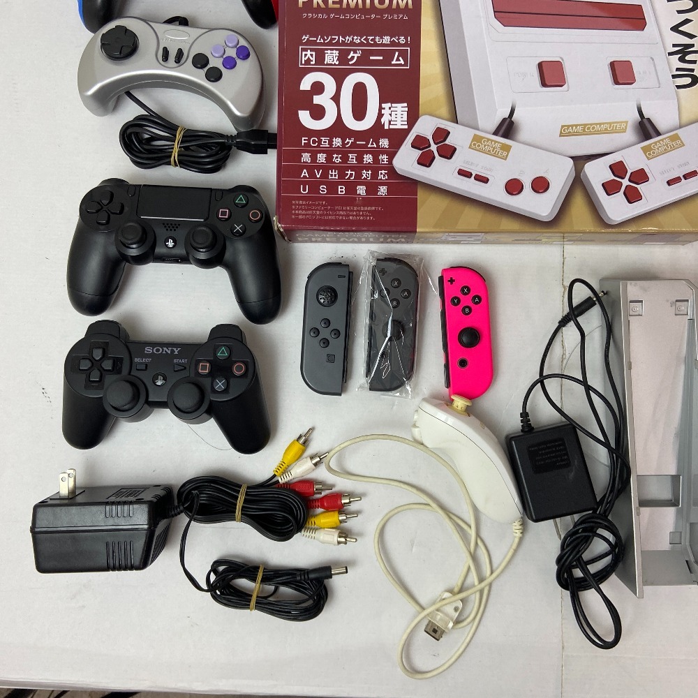 04wy3980△☆1円～ ジャンク ゲーム機 大量まとめ [スーパーファミコン