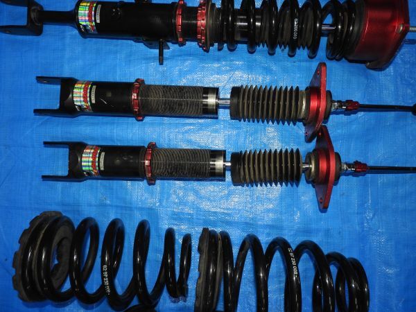 12 Z33 フェアレディ Z ブリッツ フルタップ 車高調 1台分 DAMPER ZZR BLITZ 全調整式 ASSY 前期 VQ35DE 6MT 後期 日産 ニスモ NISMO