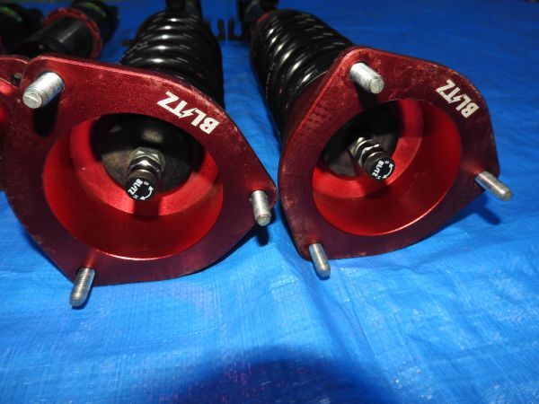 12 Z33 フェアレディ Z ブリッツ フルタップ 車高調 1台分 DAMPER ZZR BLITZ 全調整式 ASSY 前期 VQ35DE 6MT 後期 日産 ニスモ NISMO