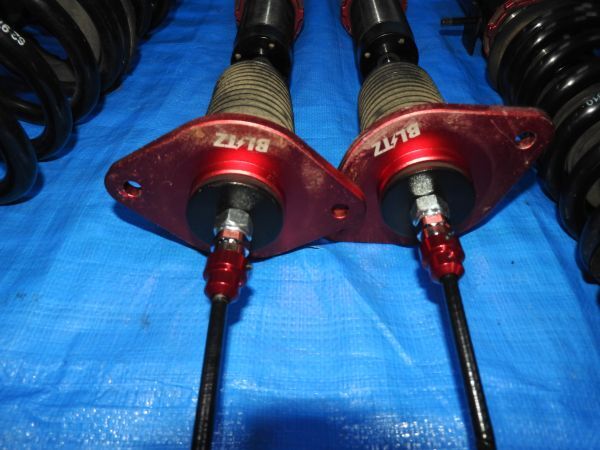 12 Z33 フェアレディ Z ブリッツ フルタップ 車高調 1台分 DAMPER ZZR BLITZ 全調整式 ASSY 前期 VQ35DE 6MT 後期 日産 ニスモ NISMO