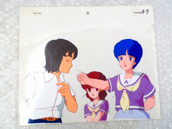 セル画 夢戦士ウイングマン 夢あおい,健太 /桂正和,アニメ[梱0.1(や行