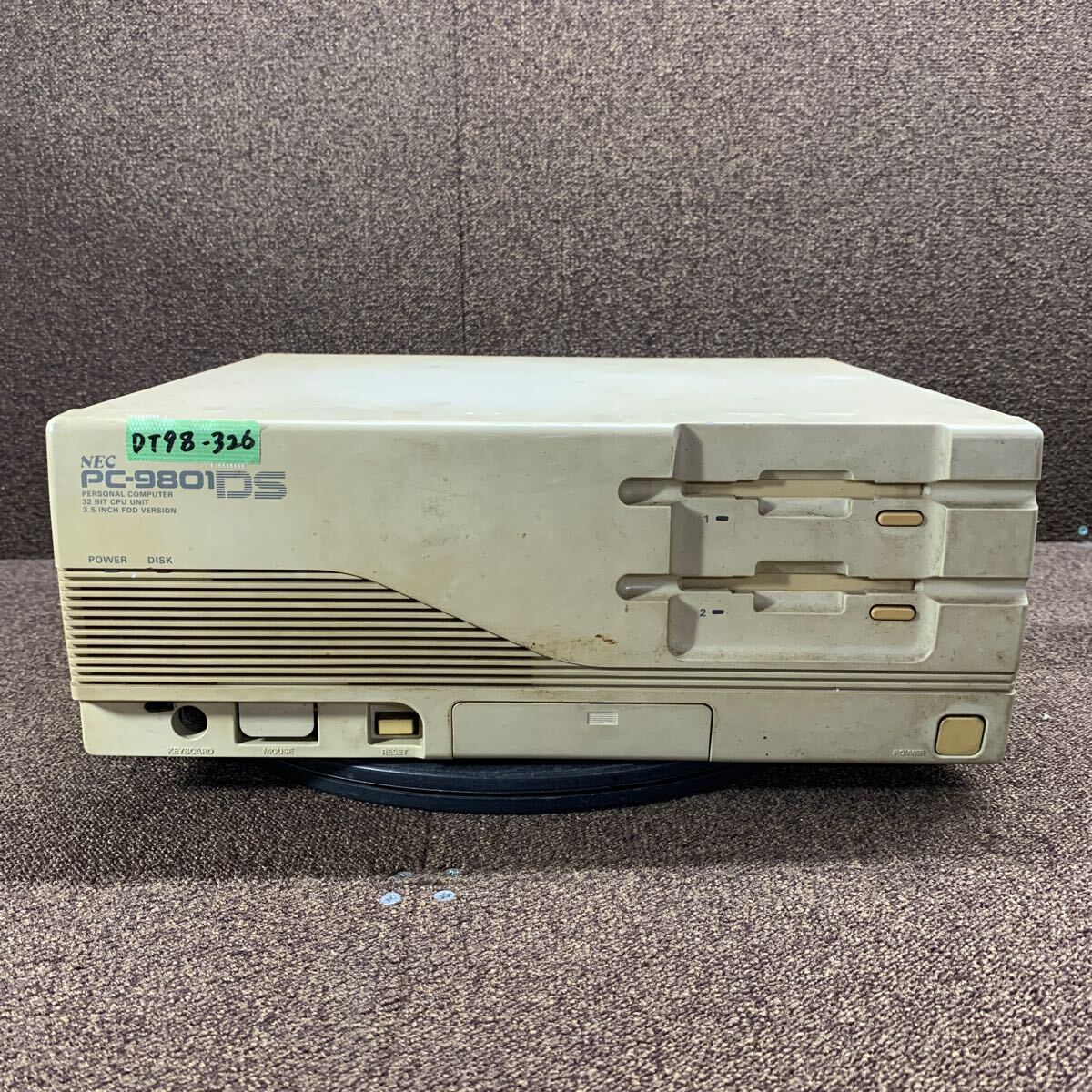 DT98-326 激安 PC98 デスクトップ NEC PC-9801DS/U2 MEM 4096KB HDD欠