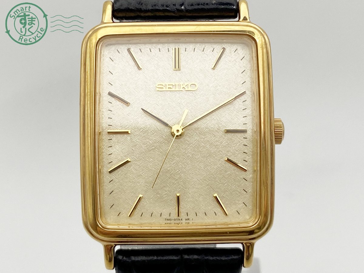 2410605855 ◇ SEIKO セイコー 7N01-0FB0 QZ QUARTZ クォーツ ゴールド