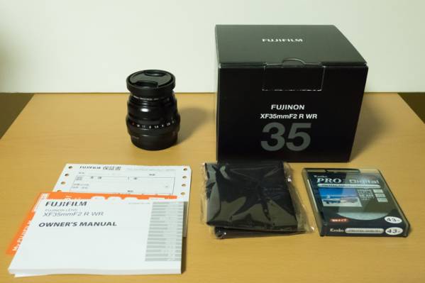 ★美品★　FUJIFILM XF35mmF2 R WR　