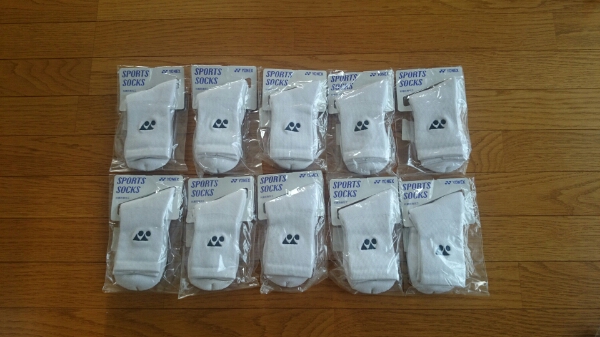 YONEXヨネックス新品未使用厚地ソックス10足セット[22～25cm]