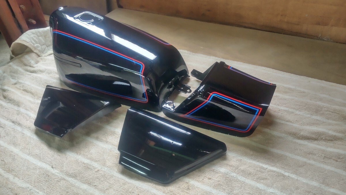 z400fx 外装セット E1後期 エボニーブラック z500fx z550fx タンク