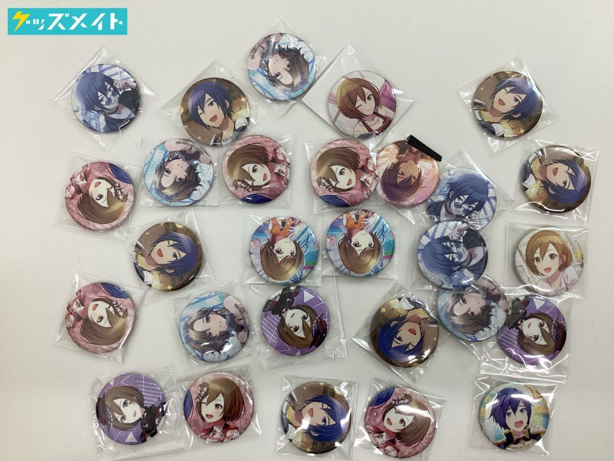現状】 プロジェクトセカイ グッズ グリッター缶バッジ KAITO MEIKO