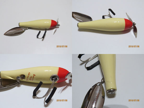 痴虫 ちいさい海馬ver.2.5 バサクラ限定品 使用品 淡水 ハードルアー