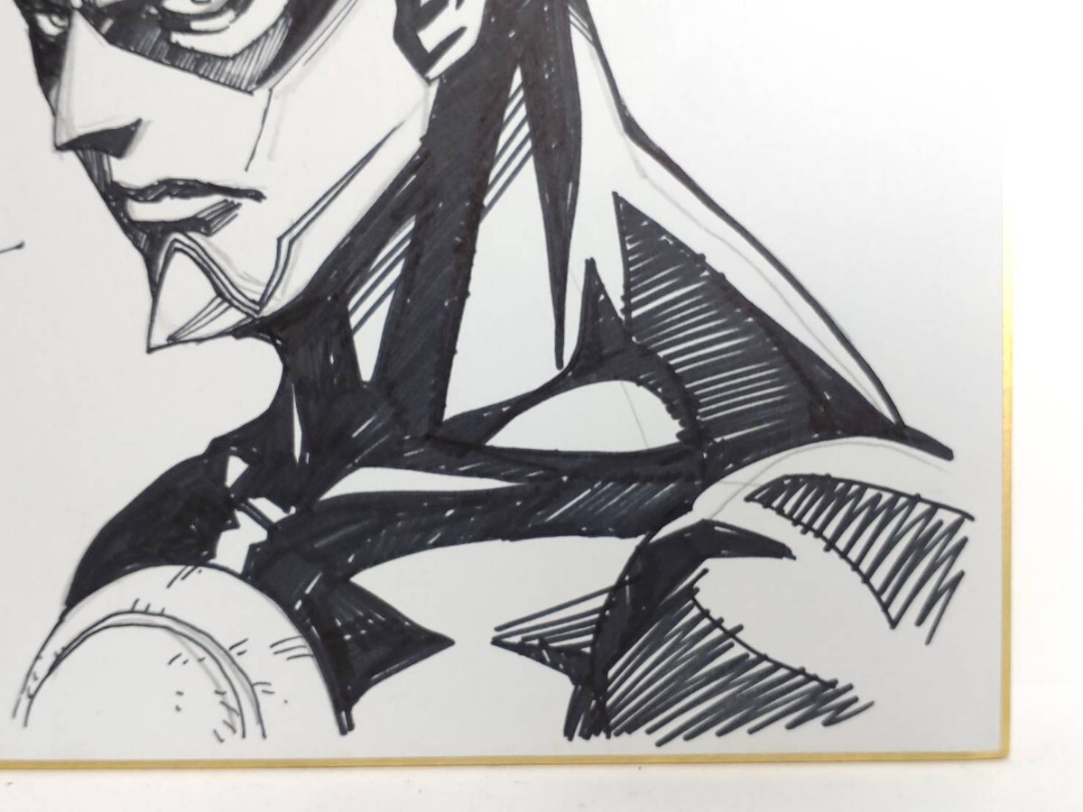 真作 ペン画/大人気 少年漫画家【桂正和】「ZETMAN ゼットマン」肉筆