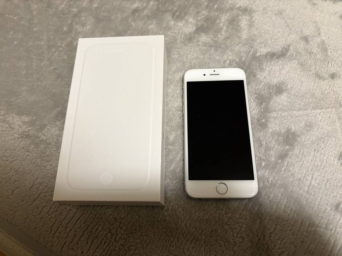 iPhone6 64GB シルバー ホワイト SIMロックあり ドコモ購入 DoCoMo 美 
