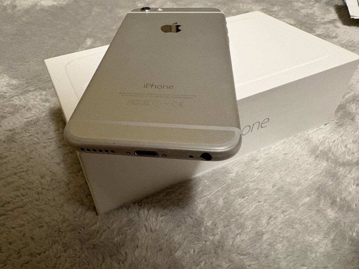 iPhone6 64GB シルバー ホワイト SIMロックあり ドコモ購入 DoCoMo 美 