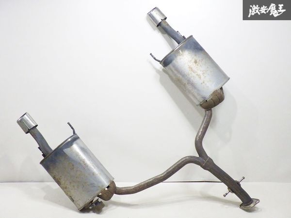 【装着可】 トヨタ純正 UZS186 18系 クラウン マジェスタ 3UZ-FE 後期 マフラー リアピース 13115 23101 ノーマル 純正戻し 棚1C4 UZS186 クラウン マジェスタ 純正HID車用 ナイト 純正フロント