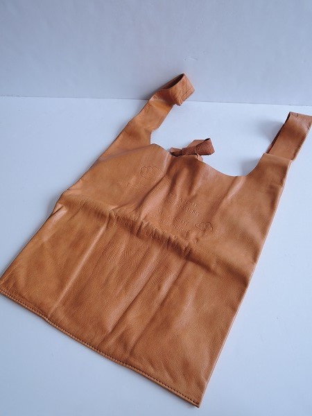 genten レザーエコバック ゲンテン genten *レザーエコバッグ*トートショッピング皮革0916
