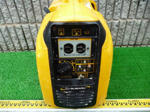 SG9 ポータブル発電機 SUBARU 100V スバル -スバル 発電機の中古品