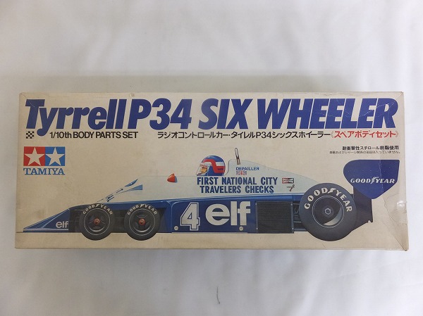 タミヤ1/10 RCカー タイレルP34シックスホイーラー スペア[梱0.2