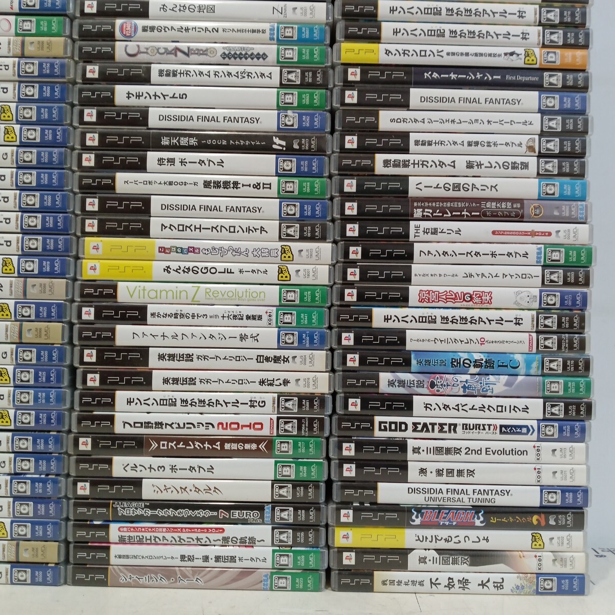 4 PSPゲームソフト [ジャンク] まとめ 164本 1円〜 未確認 PlayStation