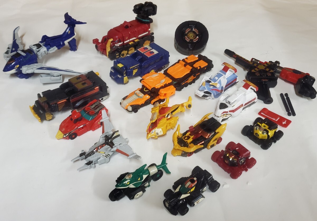 大量 ミニプラ まとめ ジャンク DX エンジンオー G12 炎神戦隊