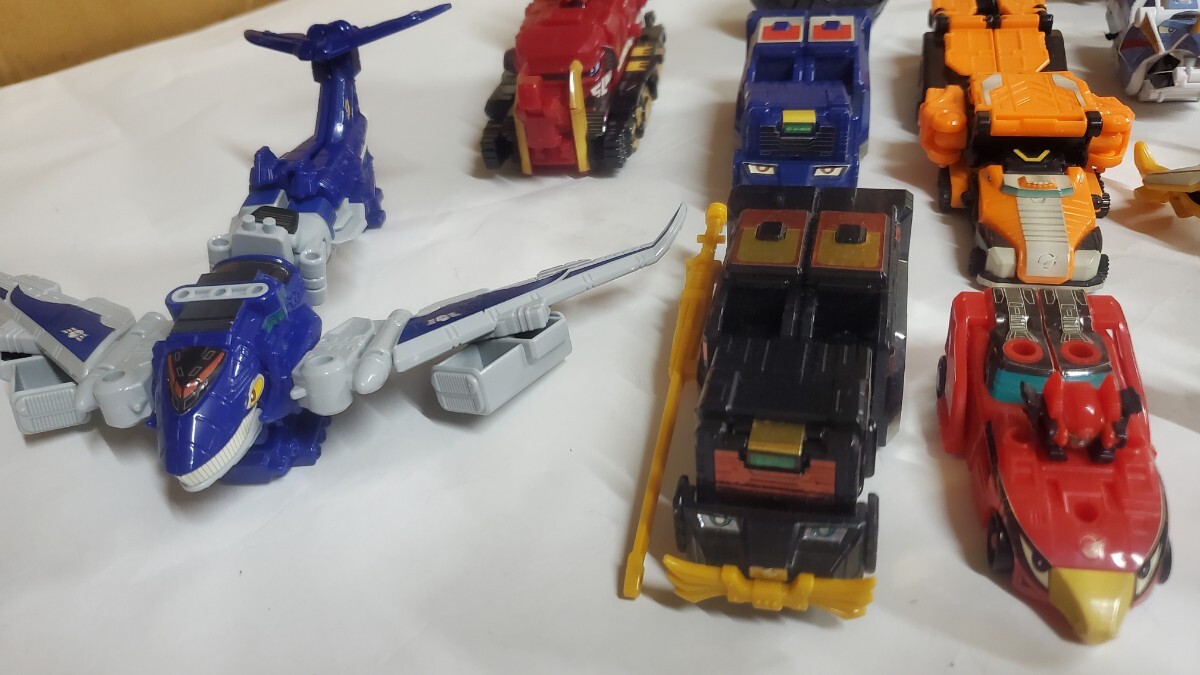 大量 ミニプラ まとめ ジャンク DX エンジンオー G12 炎神戦隊