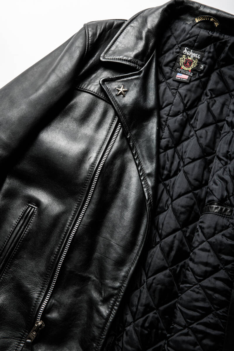 美品・レア Schott N.Y.C ショット ワンスター ダブル ライダース