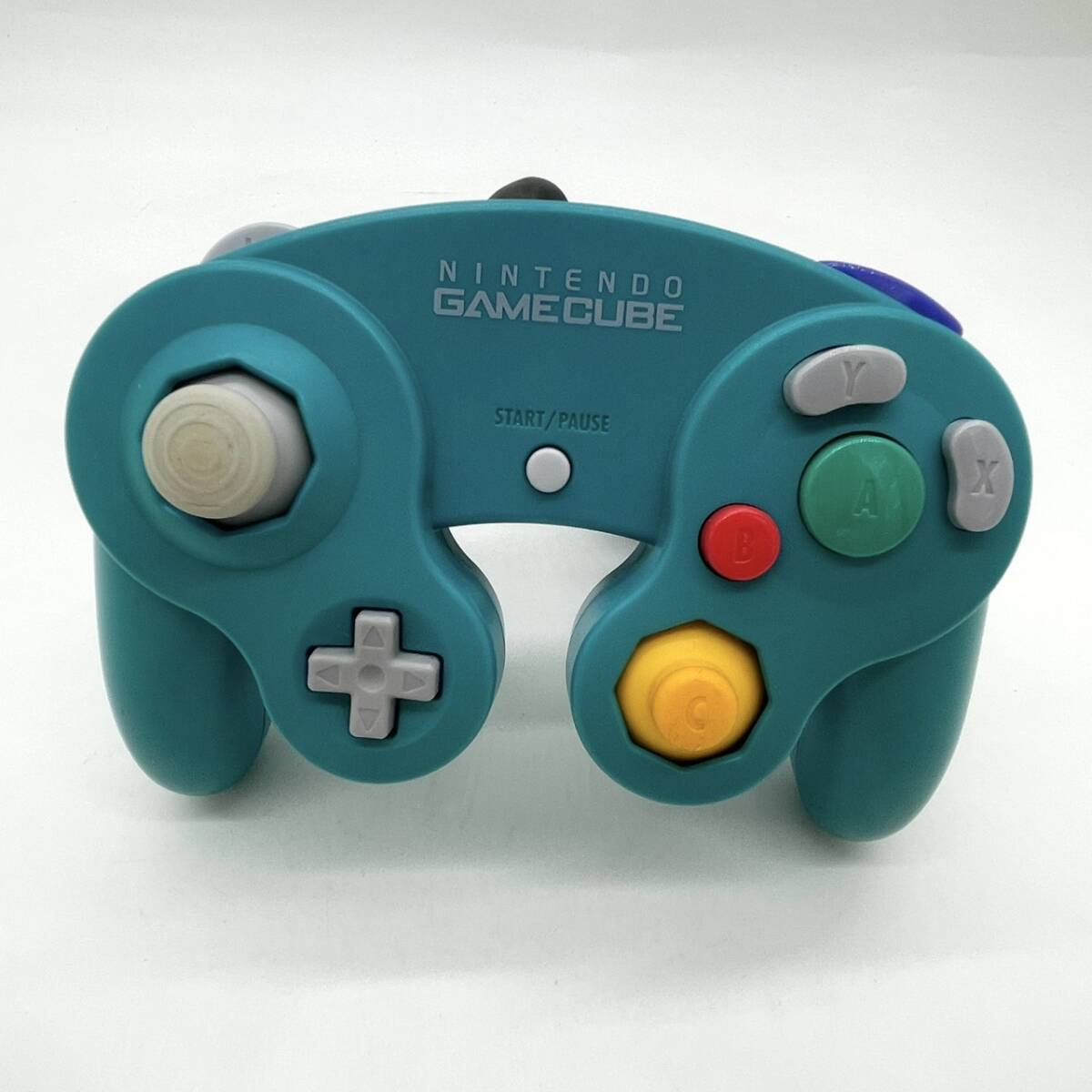 任天堂 ニンテンドーゲームキューブ専用コントローラ エメラルドブルー