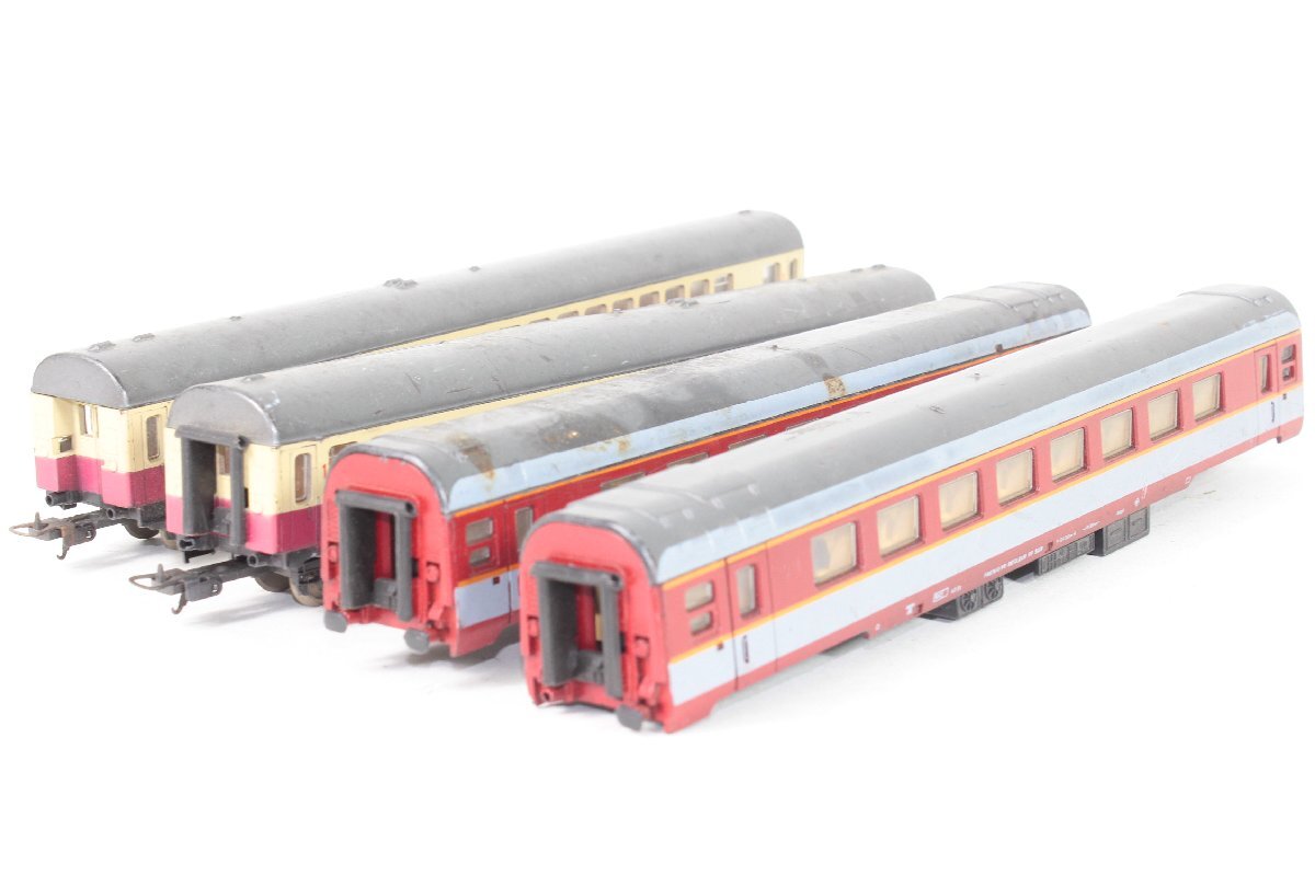 LIMA ☆ 客車 DBなど ドイツ国鉄 鉄道模型 HOゲージ 4両 ☆ #611 DB