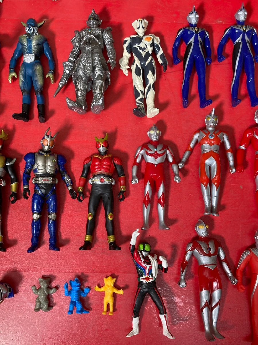 ウルトラマン 仮面ライダー 怪獣 星人 怪人 ソフビ 指人形 フィギュア