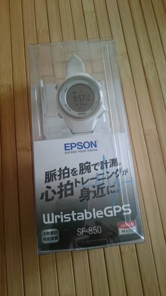 EPSON腕時計 Wristable GPS SF-850 中古美品 送料込み_1