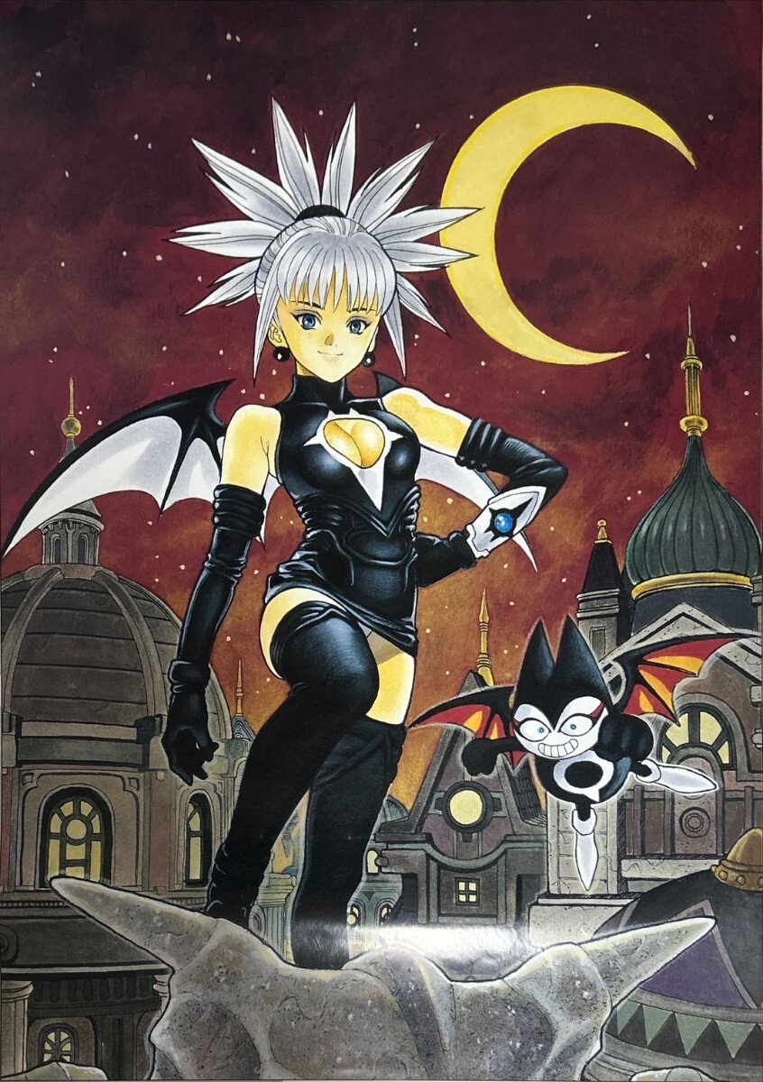 1243▲集英社 ポスター▲週刊少年ジャンプ【桂正和】「SHADOW LADY シャドウ レディ」破有▲縦72cm横103cm発送100▲中古 アニメ コミック_4