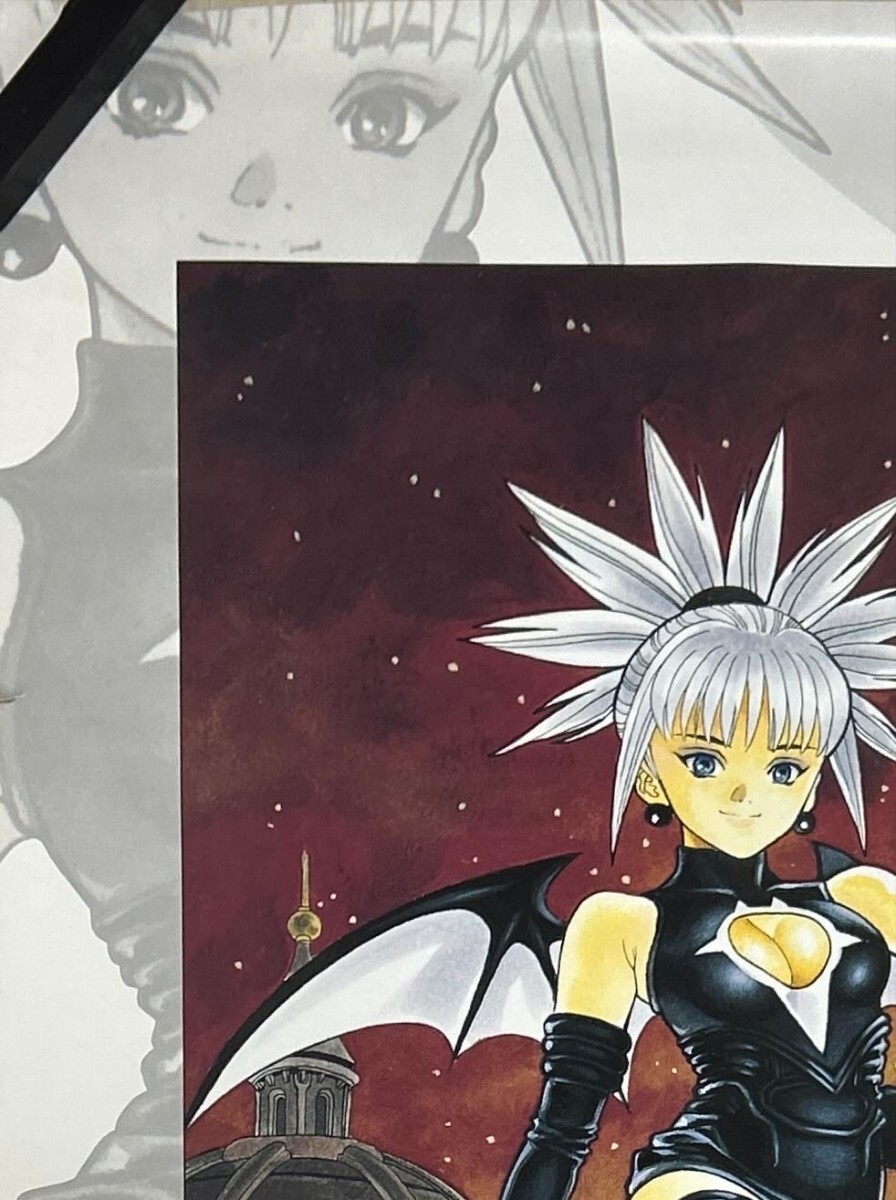 1243▲集英社 ポスター▲週刊少年ジャンプ【桂正和】「SHADOW LADY シャドウ レディ」破有▲縦72cm横103cm発送100▲中古 アニメ コミック_5