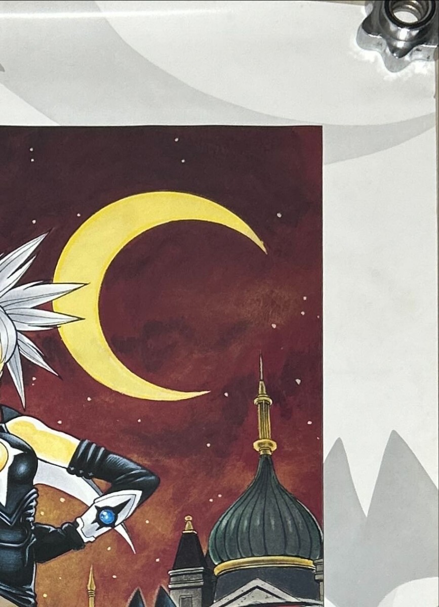 1243▲集英社 ポスター▲週刊少年ジャンプ【桂正和】「SHADOW LADY シャドウ レディ」破有▲縦72cm横103cm発送100▲中古 アニメ コミック_7