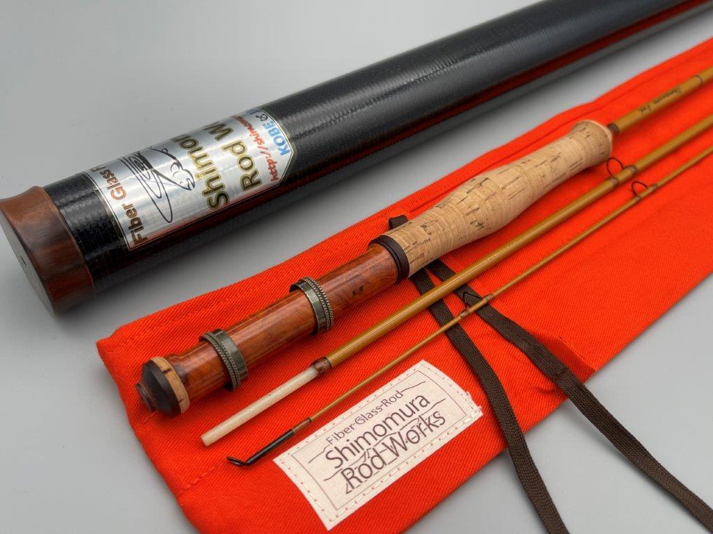 ロッド Shimomura Rod prt 603 #3#4 3pc Shimomura Rod Works シモムラロッドワークス 6'00