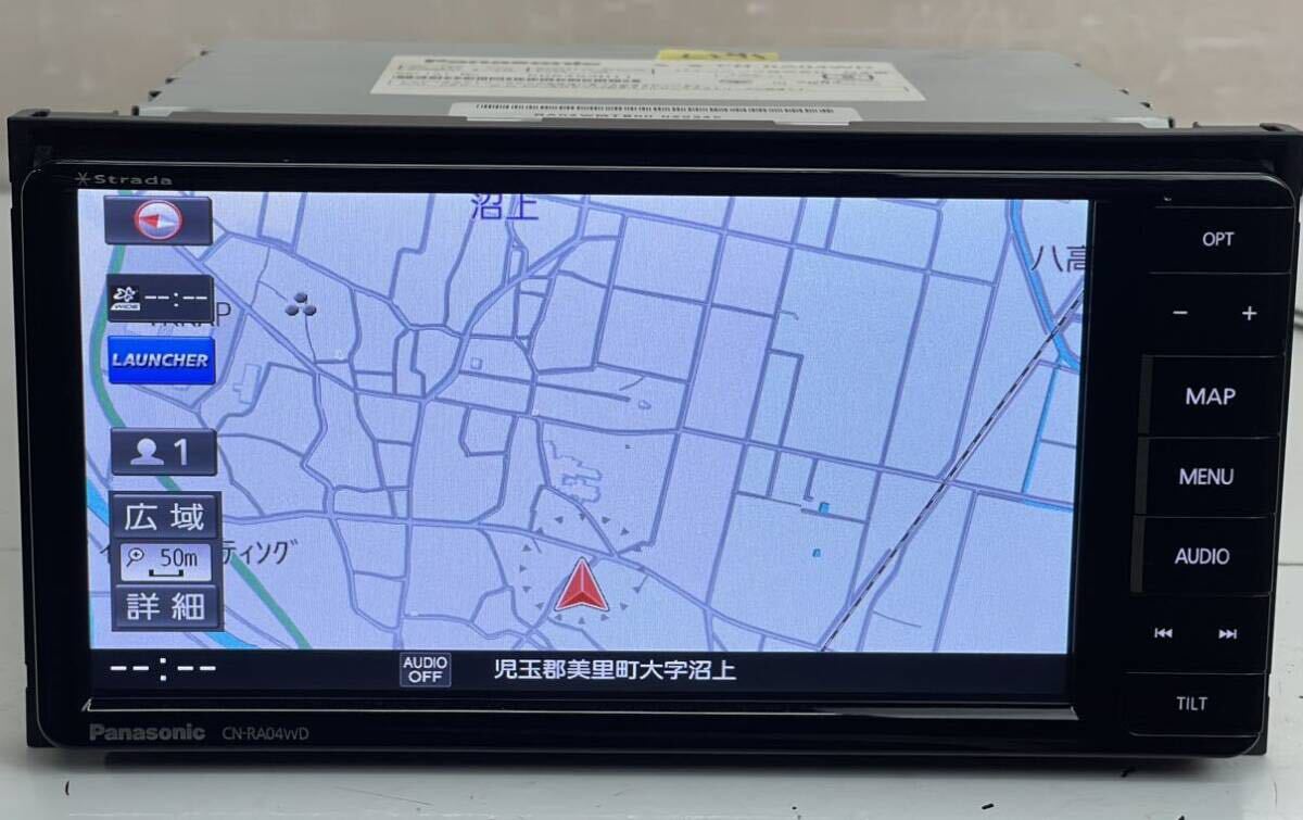 パナソニック ストラーダ CN-RA04WD 2017年モデル Bluetooth フルセグ