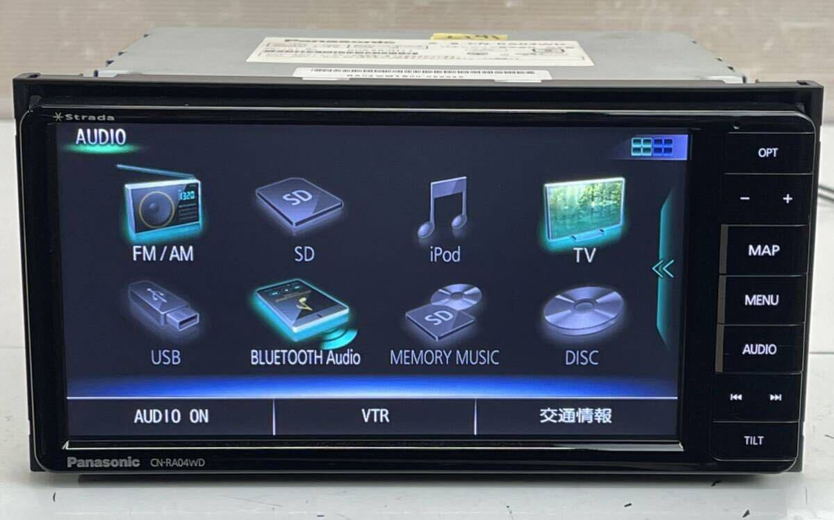 パナソニック ストラーダ CN-RA04WD 2017年モデル Bluetooth フルセグ