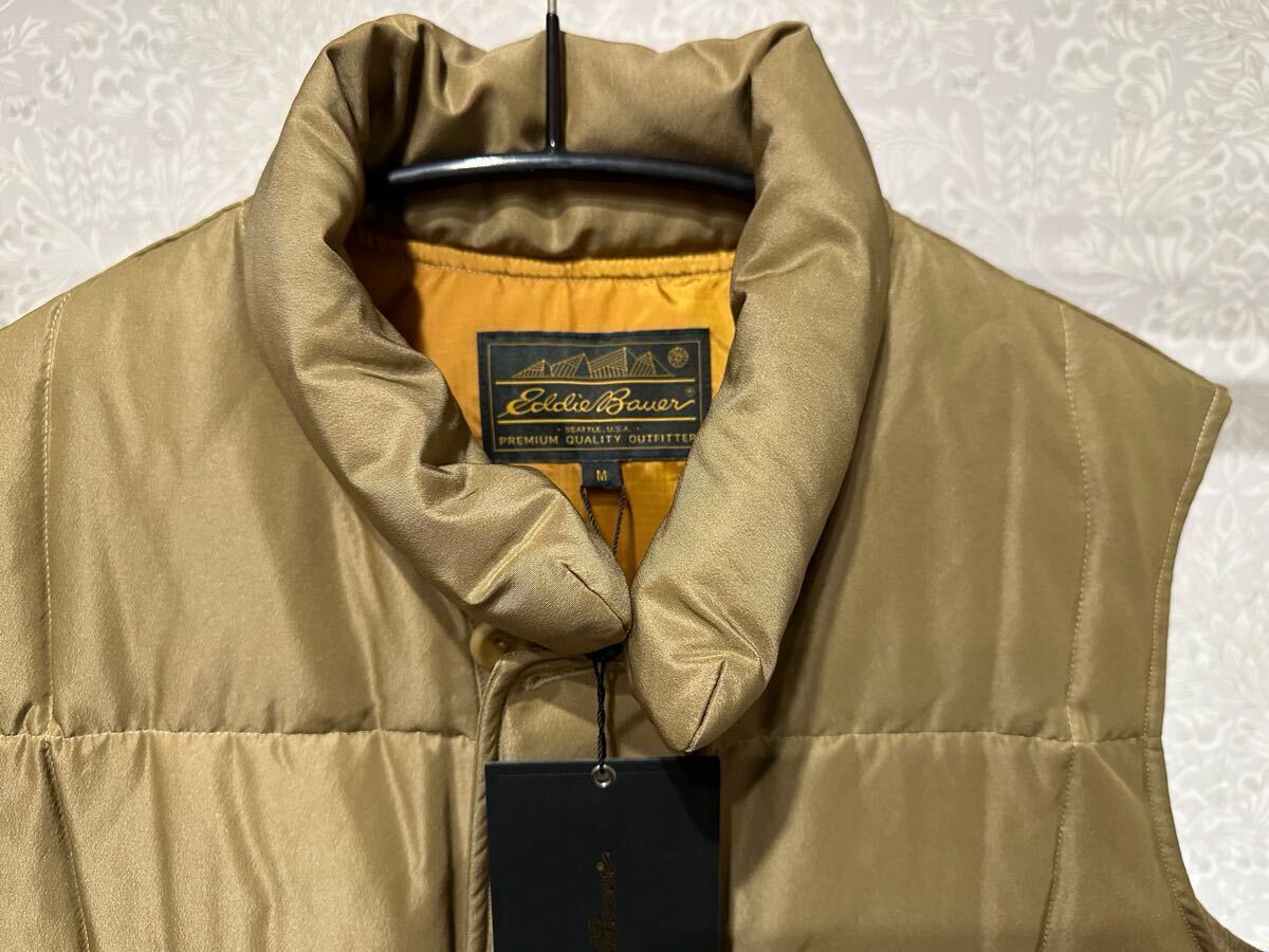 新品 M Eddie Bauer Kara Koram Vest エディーバウアー カラコラムパーカ ダウンベスト ジャケット Black Tag Collection ベージュ_2