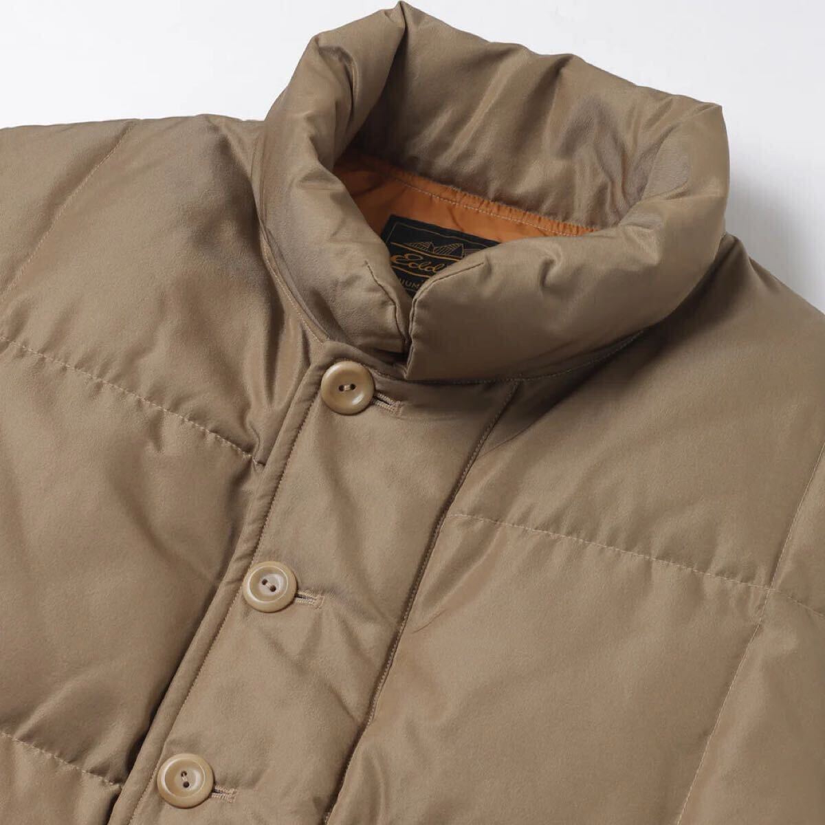 新品 M Eddie Bauer Kara Koram Vest エディーバウアー カラコラムパーカ ダウンベスト ジャケット Black Tag Collection ベージュ_5